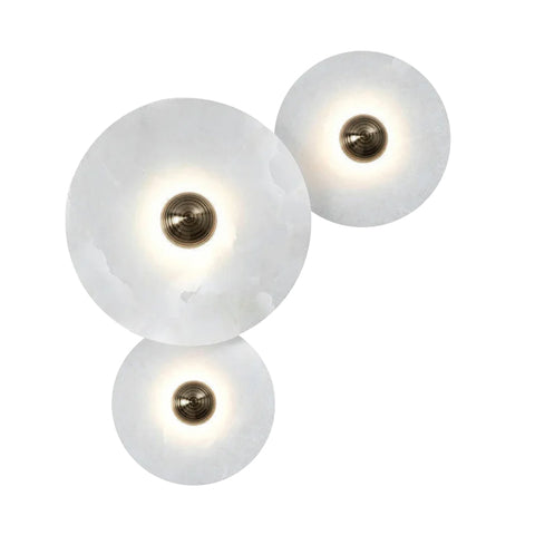 Round Alabaster Combination Wall Lamp – detail 19