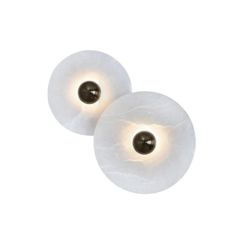 Round Alabaster Combination Wall Lamp – detail 16