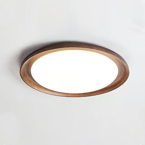 Rowan Wood Flush Mount Ceiling Light – detail 13