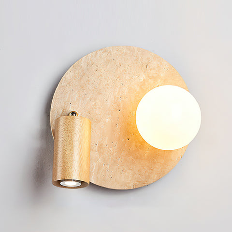 Luka Travertine Wall Lamp – detail 13