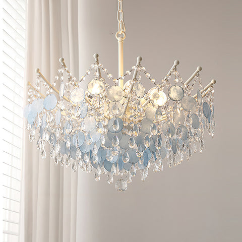 Sasha Capiz Bead Chandelier – detail 8