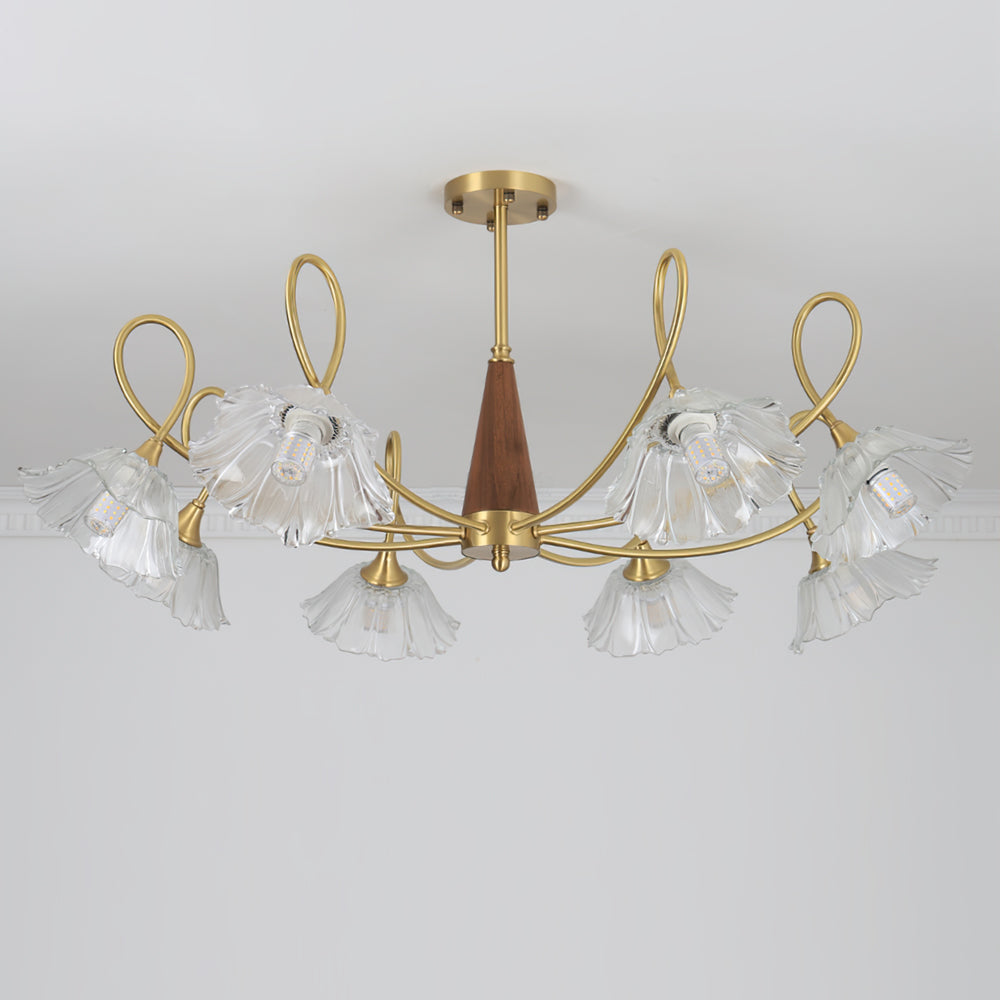Ercole Glass Chandelier – detail 2