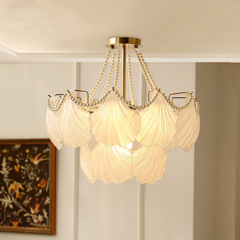 Scallop Shell Chandelier – detail 15