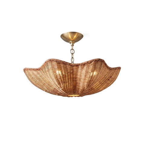 Sconset Rattan Pendant Light