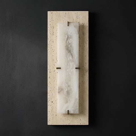 Segobriga Travertine Wall Sconce