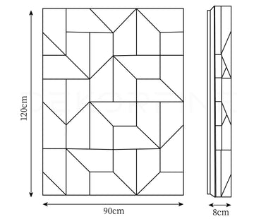 Shadows Wall Lamp — Dimension drawings 3