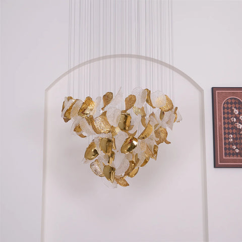 Frozen Leaves Chandelier – detail 16