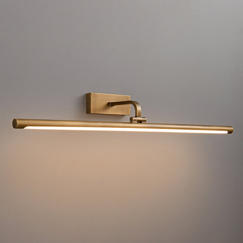 Sheffield Linear Brass Wall Sconce – detail 12