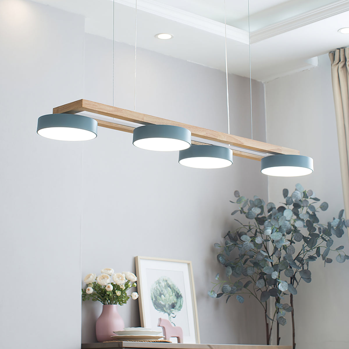 Sienna Bird Long Chandelier – detail 2