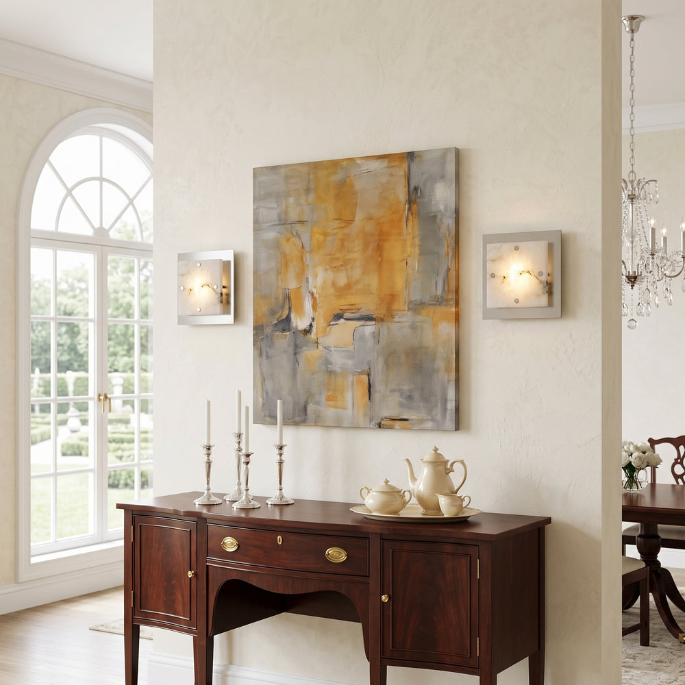 Sierre Alabaster Wall Sconce – detail 2