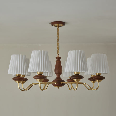 Simone Wood Chandelier – detail 27