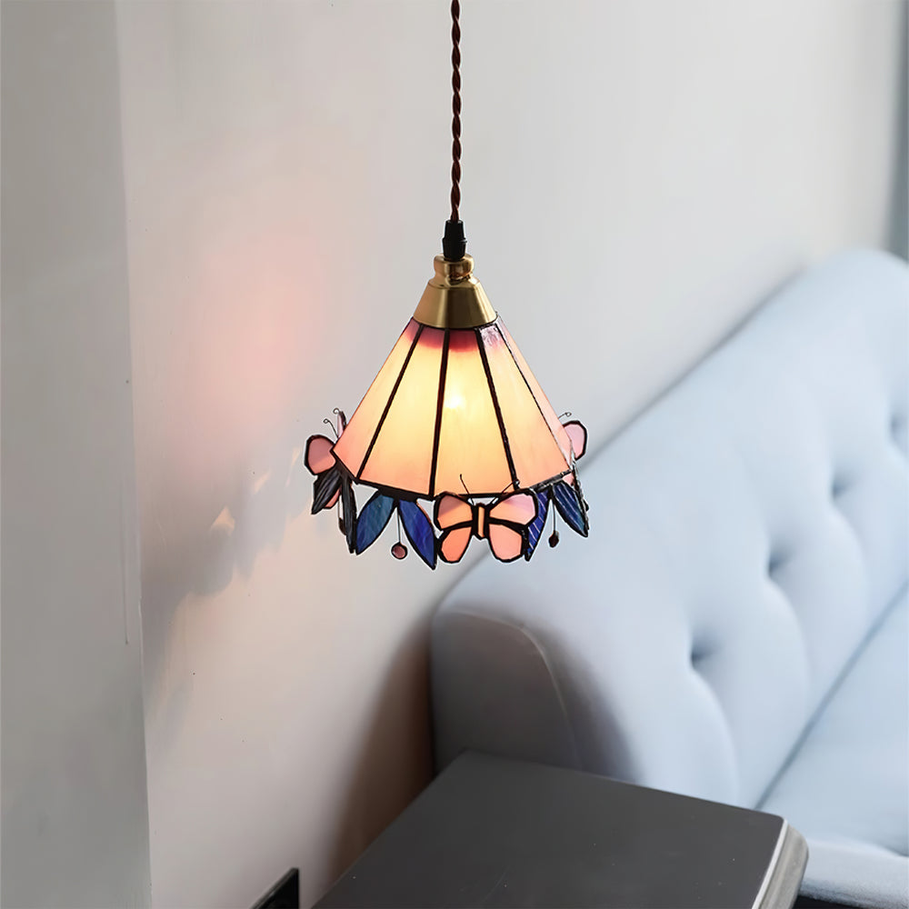 Sina Butterfly Tiffany Pendant Lamp – detail 2