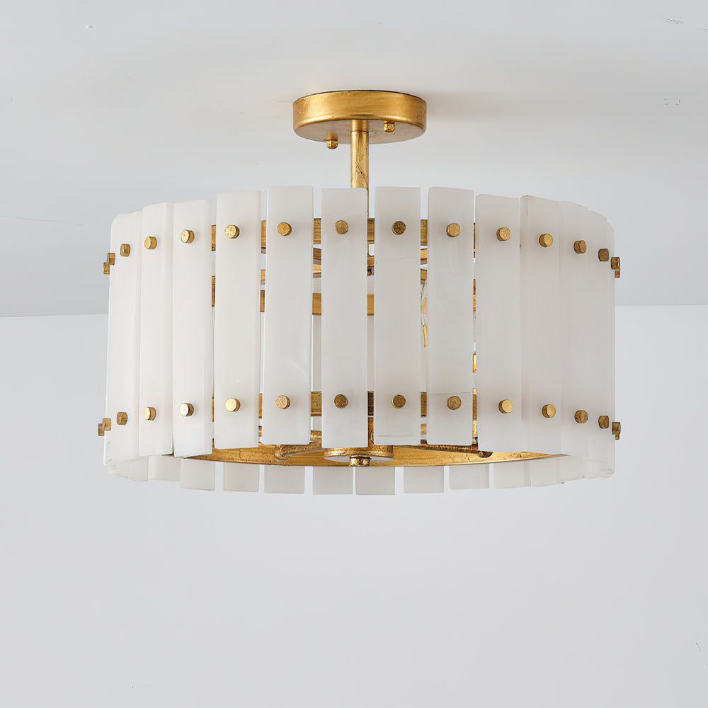 Sinclair Alabaster Ceiling Light – detail 2