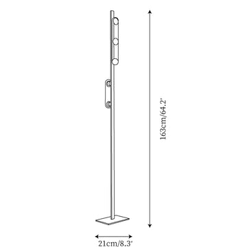 Lampadaire Sinclair — Plans de dimensions 1