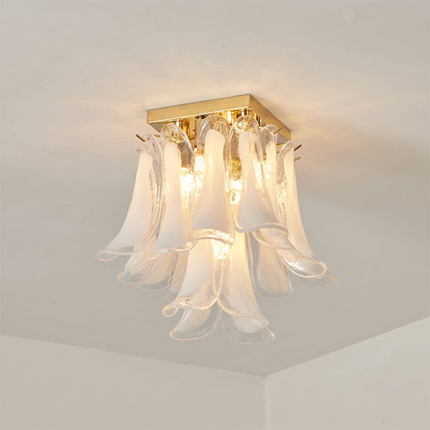 Solange Glass Flush Mount Ceiling Light – detail 17