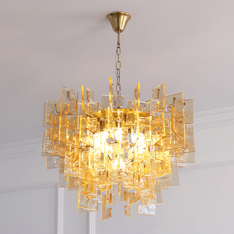 Sorrento Glass Chandelier – detail 4