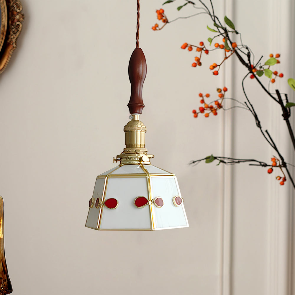 Stained Glass Pendant Lamp – detail 2