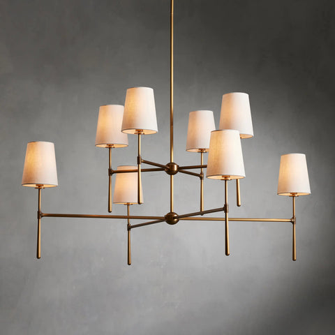 Stanhope Brass Chandelier