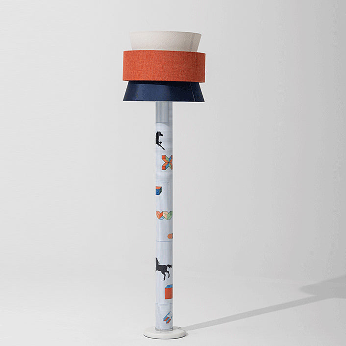 Striped Pony Floor Lamp – detail 2