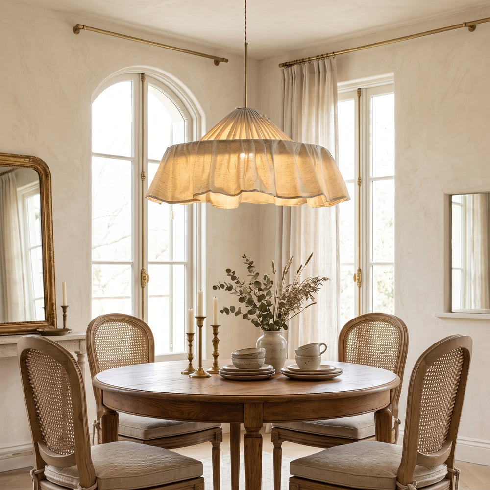 Sutton Ruffle Pendant Light – detail 2