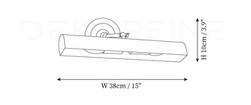 Swanson Wall Lamp — Dimension drawings 1