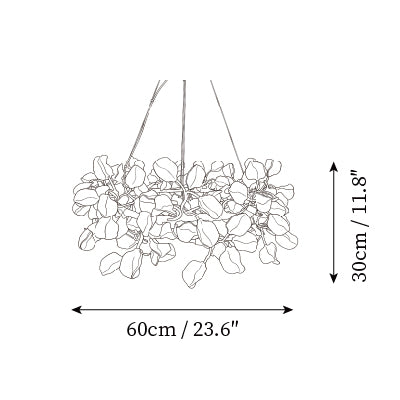 ∅ 23.6″ x H 11.8″