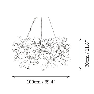 ∅ 39.4″ x H 11.8″