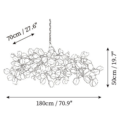 L 70.9″ x W 27.6″ x H 19.7″