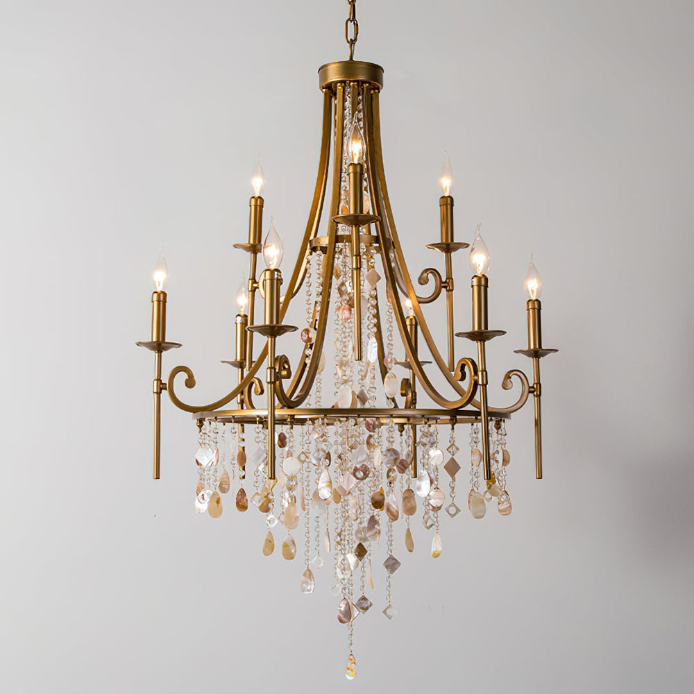Tatum Lux Shell Chandelier – detail 2