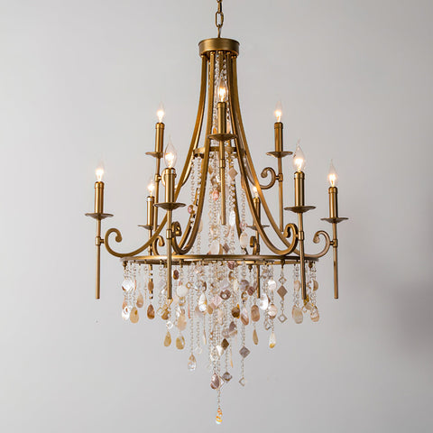 Tatum Lux Shell Chandelier – detail 2