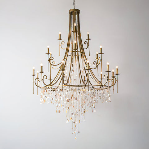 Tatum Lux Shell Chandelier – detail 7