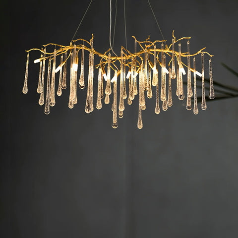 Aqua Makrama Chandeliers – detail 24