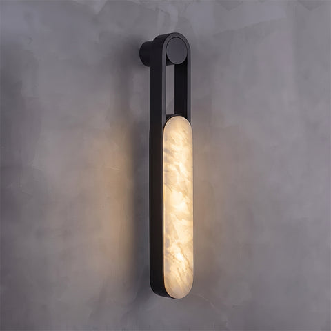 Tether Long Alabaster Wall Sconce – detail 14