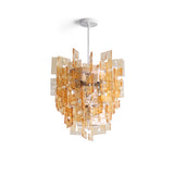 Tetra Glass Chandelier