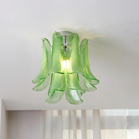 Tivoli Glass Flush Mount Ceiling Light – detail 13