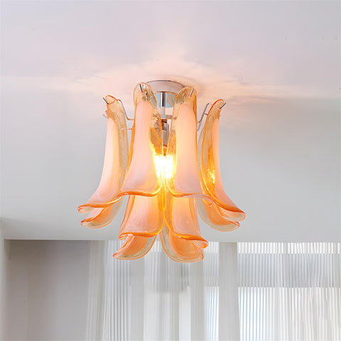 Tivoli Glass Flush Mount Ceiling Light