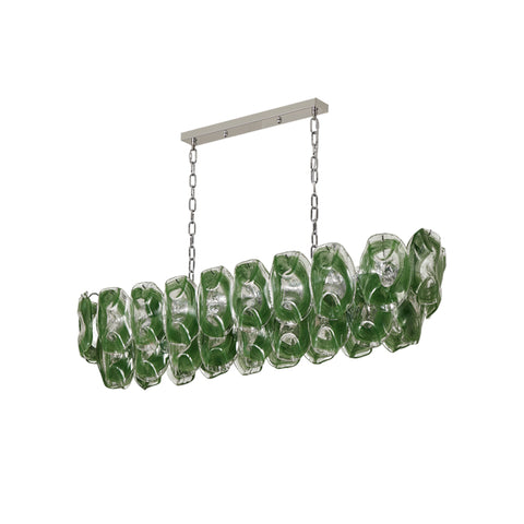 Torcello Long Glass Chandelier – detail 18