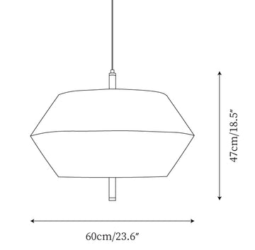 Brera Pendant Lamp — Dimension drawings 1