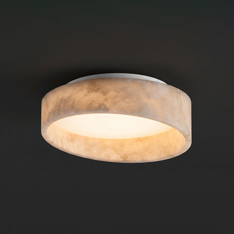 Vaako Alabaster Flush Mount Ceiling Light