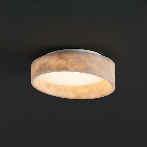 Vaako Alabaster Flush Mount Ceiling Light