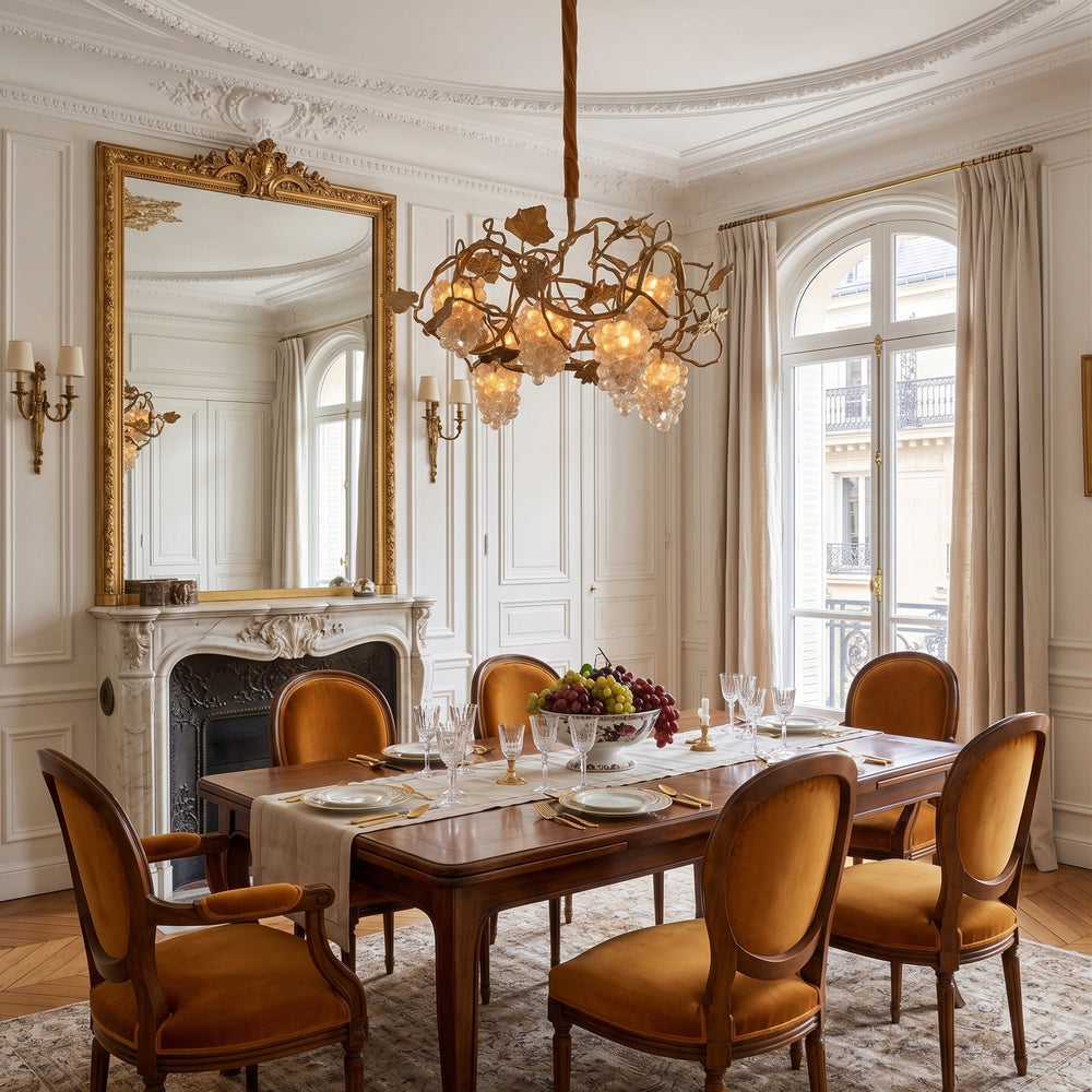 Valdemar Artisan Grapevine Chandelier – detail 2