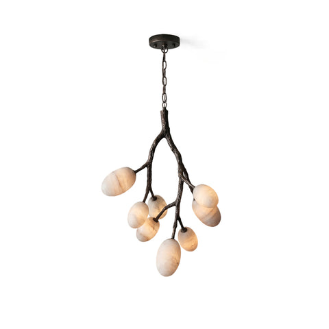 Lustre Vallombrosa en albâtre Cocoon