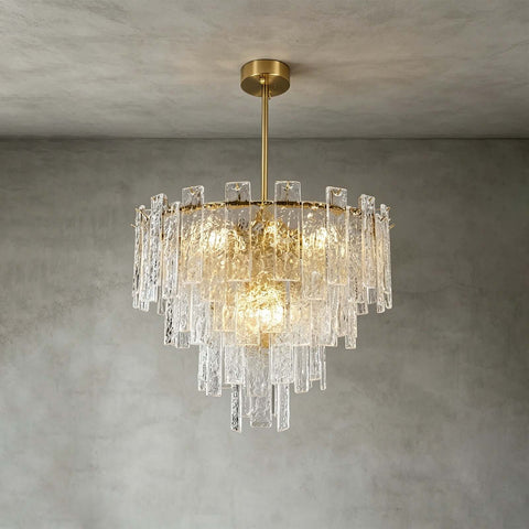 Vance Bark Glass Chandelier – detail 11