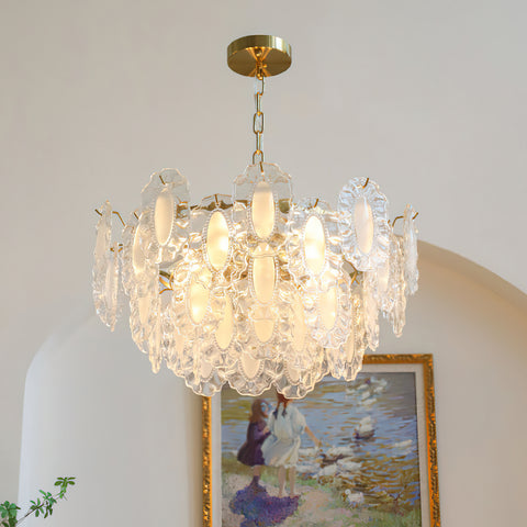 Varvara Glass Chandelier – detail 4