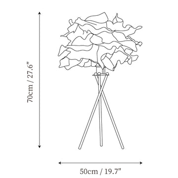 Veli Table Lamp — Dimension drawings 1