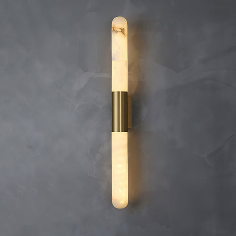 Velin Alabaster Tube Wall Sconce – detail 16