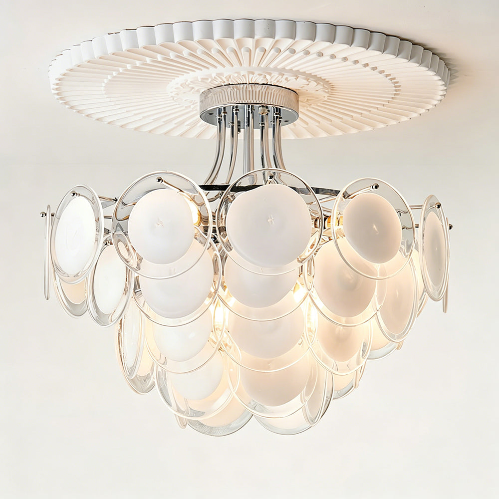 Veneziana Disc Semi-Flush Mount – detail 2