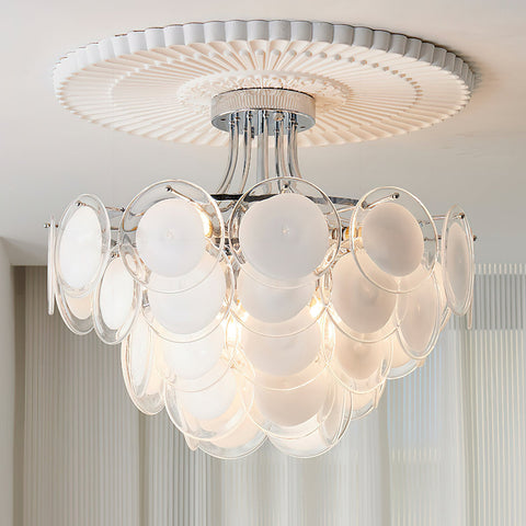 Veneziana Disc Semi-Flush Mount – detail 10