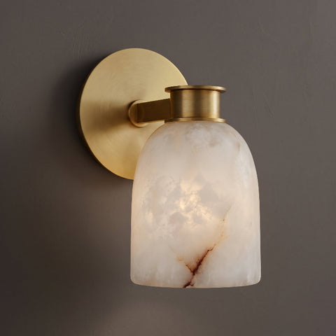 Veruela Alabaster Wall Sconce