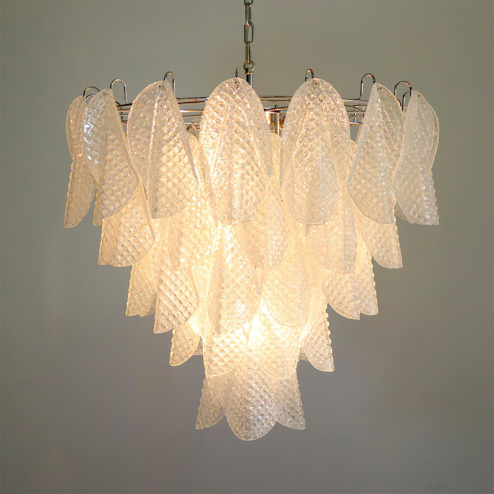 Vianna Ripple Glass Chandelier – detail 2